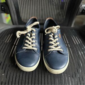 Ecco Navy and Cream Women's Sneakers